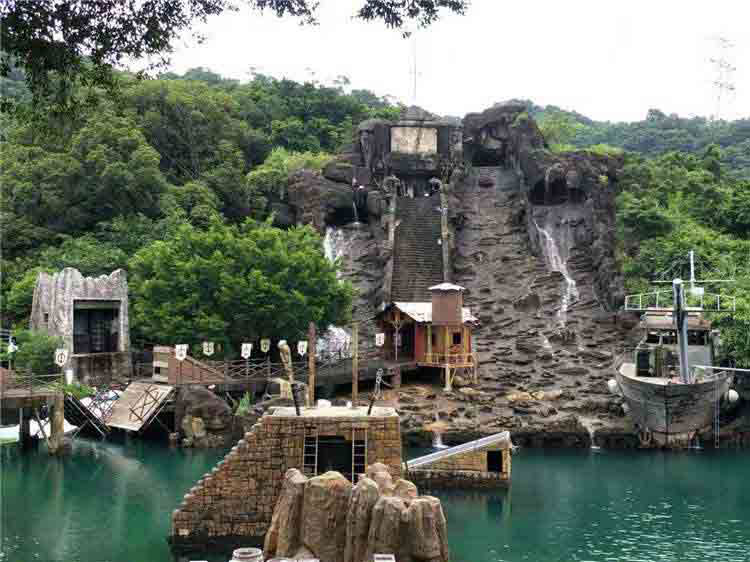 山洪爆發場景