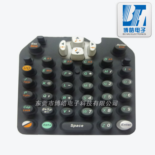 一款會導電的數控儀表硅膠按鍵可提供定制